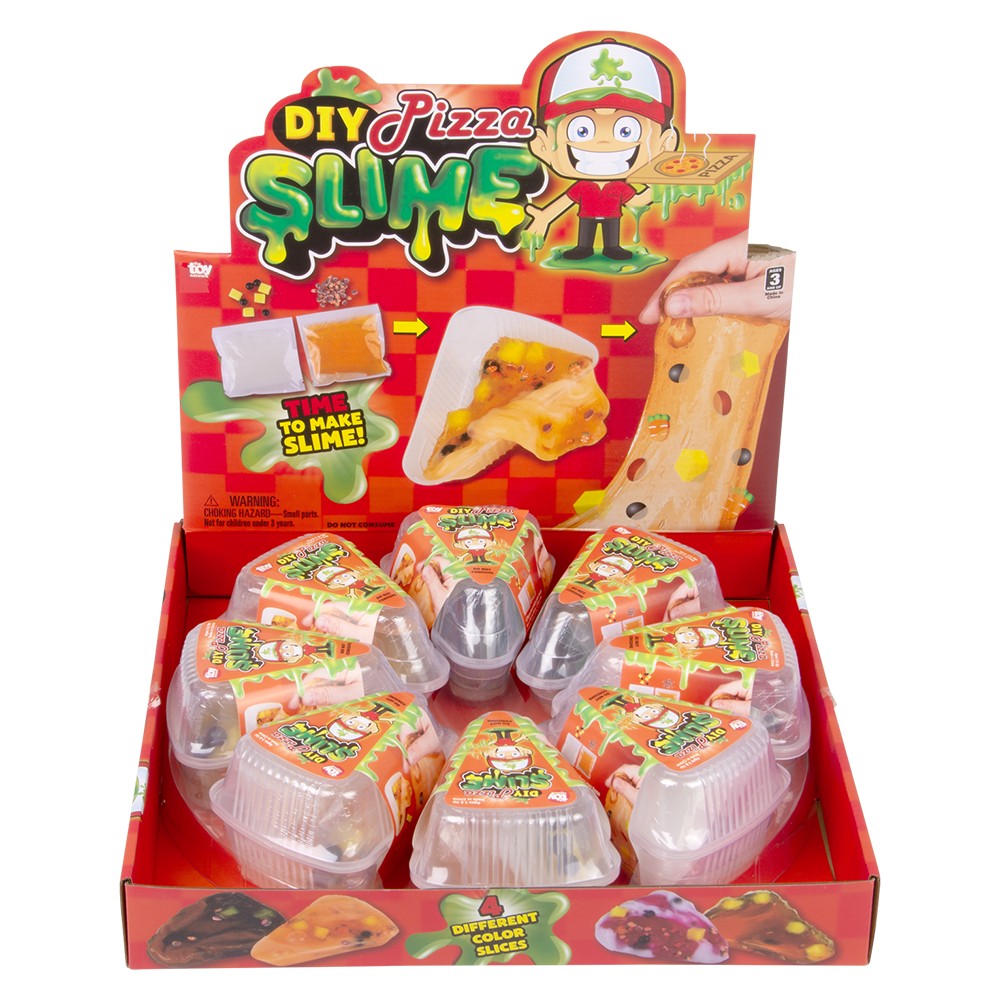DIY Pizza Slime 8ct (1 DSP)