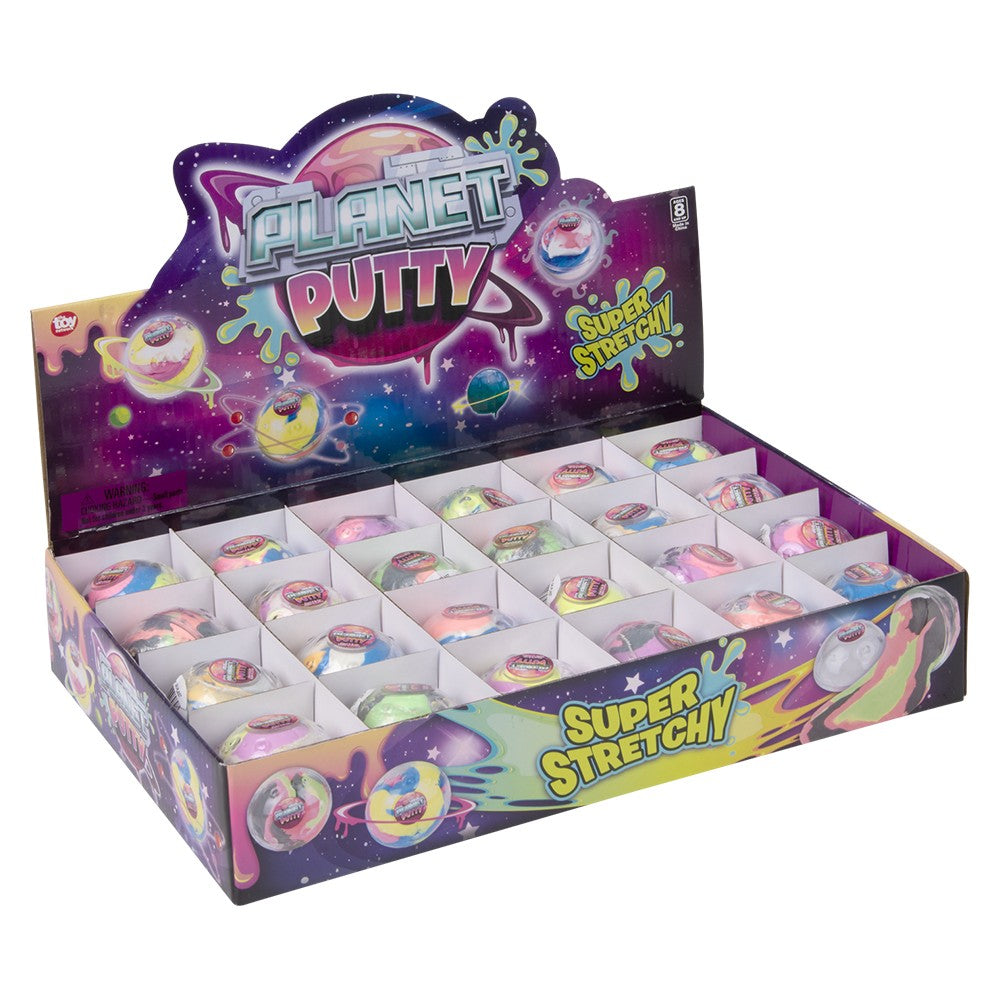 Planet Stretch Putty Orb (24 Ct Display)