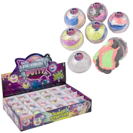 Planet Stretch Putty Orb (24 Ct Display)