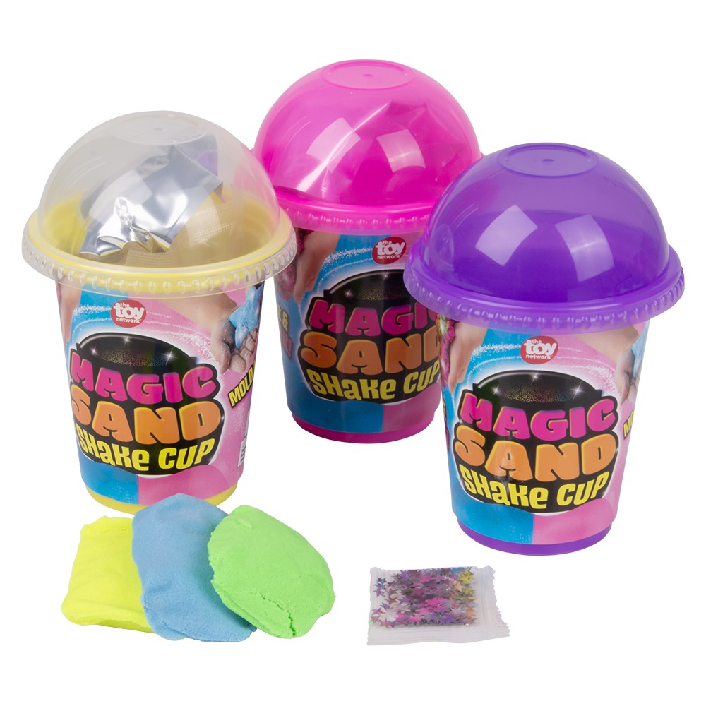 Magic Sand Shake Cup (9 Pc Display)