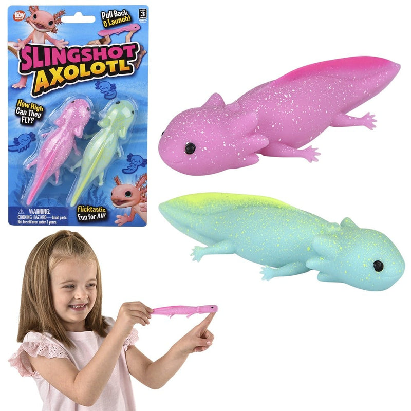 Slingshot Axolotl Toy (1 DZC)