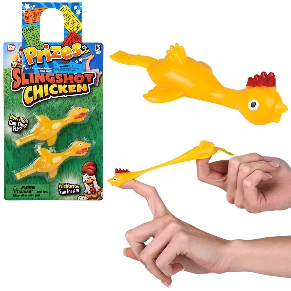 Slingshot Chicken Stretchy Toy (1 DZC)
