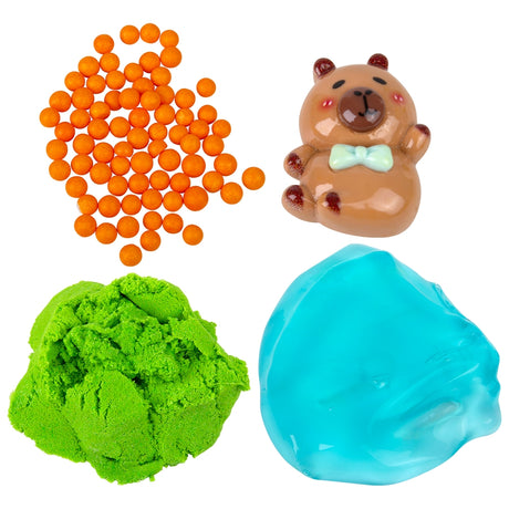 Capybara Putty (12 PC Hanging Box)