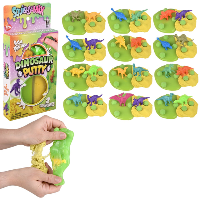 Dinosaur Putty 12ct (1 DZ)