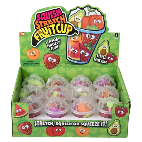 Squishy Stretchy Fruit Cup (1 DSP)