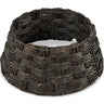 24-Inch Woven Water Hyacinth Christmas Tree Collar