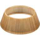 42-Inch Solid Wood Slatted Christmas Tree Collar