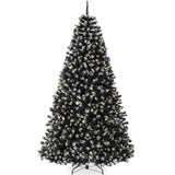 Pre-Lit Frosted Spruce Christmas Tree with Twinkling String Lights product image