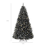 Pre-Lit Frosted Spruce Christmas Tree with Twinkling String Lights product image