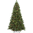 Pre-Lit Pre-Decorated Christmas Tree with Pinecones and Twinkle LEDs product image