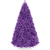 Artificial Purple Christmas Tree with Easy Assembly Design