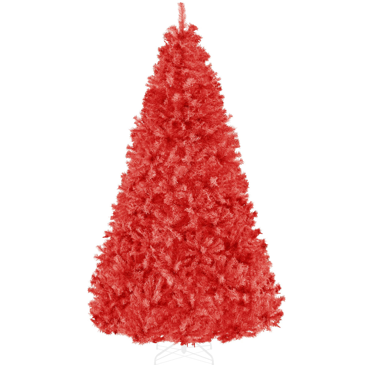 Artificial Unlit Pine Christmas Tree with Flexible Branch Design product image showing its overall design and key.