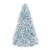 Unlit Artificial Pine Christmas Tree with Tapered Branch Tips product image showing its overall design and key features.