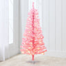 Pre Lit Colorful Mini Spruce Christmas Tree with LED Lights 4ft
