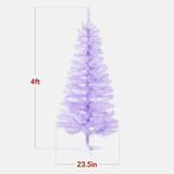 Pre Lit Colorful Mini Spruce Christmas Tree with LED Lights 4ft