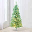 4ft Pre-Lit Colorful Mini Spruce Christmas Tree with LED Lights