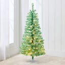 Pre Lit Colorful Mini Spruce Christmas Tree with LED Lights 4ft