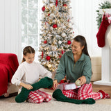 Pre-Lit Snow Flocked Pencil Christmas Tree with Warm String Lights product image