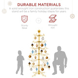 6Ft Wrought Iron Christmas Tree Ornament Display Stand
