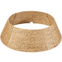 24-Inch Woven Hyacinth Christmas Tree Collar
