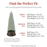 24-Inch Woven Hyacinth Christmas Tree Collar