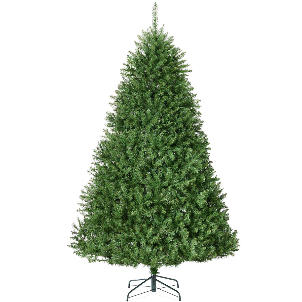 Artificial Hinged Douglas Fir Christmas Tree with Sturdy Stand product image showing its overall design and key.