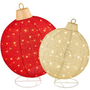 RADYAN lighted pop-up Christmas ornament set with 180 LED lights included for holiday decor