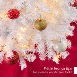 Pre-Lit Pencil Christmas Tree with Sturdy Metal Base and Stand product image showing its overall design and key.