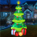 RADYAN inflatable Christmas tree outdoor blow-up decoration lit with LED lights for yard display