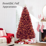 Pre-Lit Artificial Christmas Tree with Incandescent Lights and Sturdy Stand product image