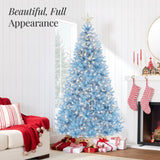 Pre Lit Artificial Christmas Tree with Incandescent Lights