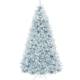 Pre-Lit Artificial Christmas Tree with Cozy String Light Glow product image showing its overall design and key features.