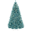 Pre-Lit Artificial Christmas Tree with Incandescent String Lights product image showing its overall design and key.