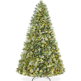 Pre-Lit Frosted Scotch Pine Christmas Tree with Sturdy Metal Stand product image