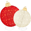 RADYAN lighted pop-up Christmas ornament set with 180 LED lights included for holiday decor
