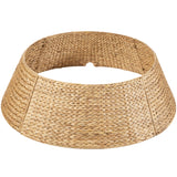 36-Inch Woven Hyacinth Christmas Tree Collar