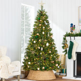 36-Inch Woven Hyacinth Christmas Tree Collar