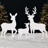 3-Piece Deer Family Silhouette Yard Decoration Set