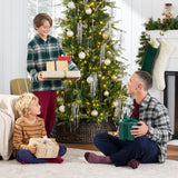 Pre Lit Aspen Christmas Tree with 2-in-1 LED Lights