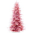 Pre-Lit Flocked Aspen Noble Fir Christmas Tree with Dual-Tone LEDs product image