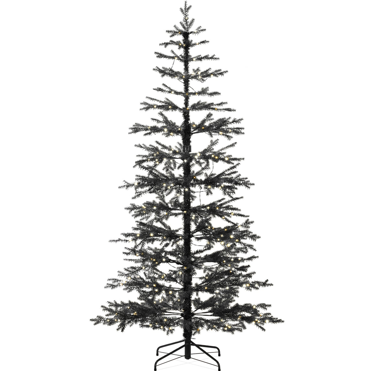 Pre Lit Sparse Christmas Tree with 2 in 1 LED Lights & Cordless Connection