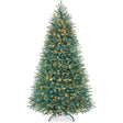 Pre-Lit Nordic Fir Christmas Tree with Twinkle LED String Lights product image showing its overall design and key.