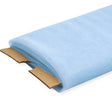 Light Blue Nylon Tulle Fabric, 54″ Inches Wide – 40 Yards By Roll