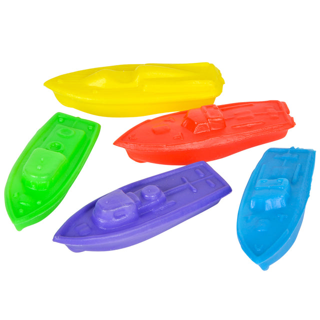 Plastic Boat Toy (144 Piece Poly Bag)