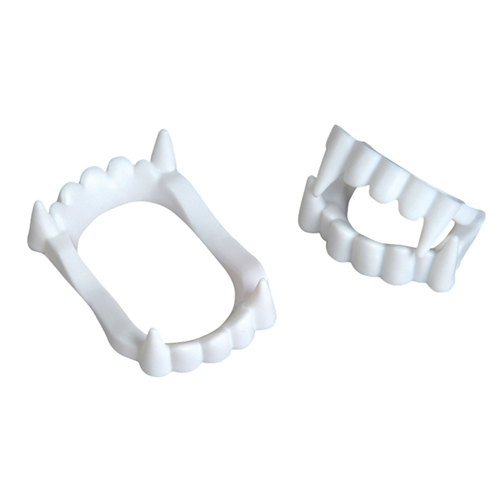 White Vampire Fangs (144 Pc Poly Bag)