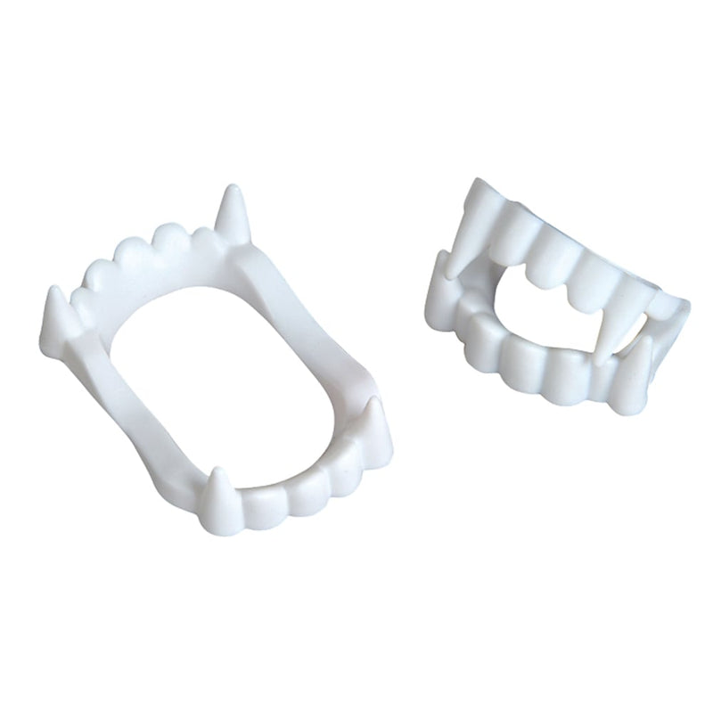 White Vampire Fangs (144 Pc Poly Bag)