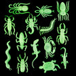 Glow In Dark Insects & Reptiles (144 Pc Poly Bag)