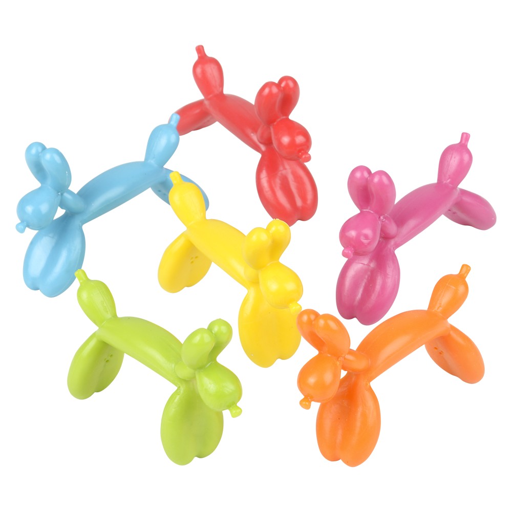 Mini Bendable Balloon Dog Assortment (48 Pc)