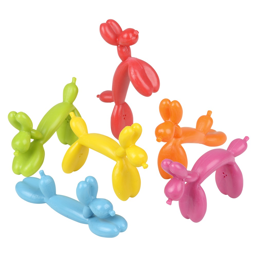 Mini Bendable Balloon Dog Assortment (48 Pc)