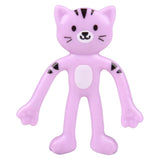Mini Bendable Cats (48 Pc Poly Bag)